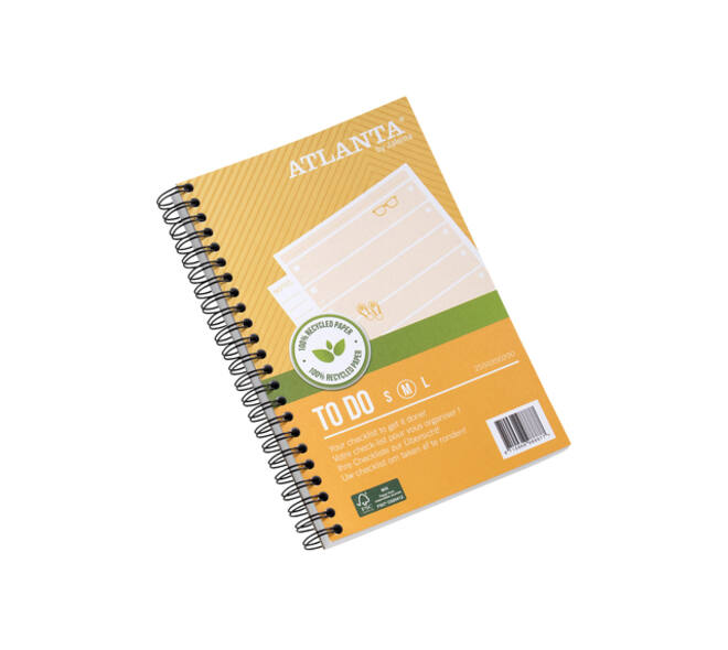 Things to do Djois Atlanta recycled papier Summer 195x125mm 100 vel 70gr geel 2 stuks