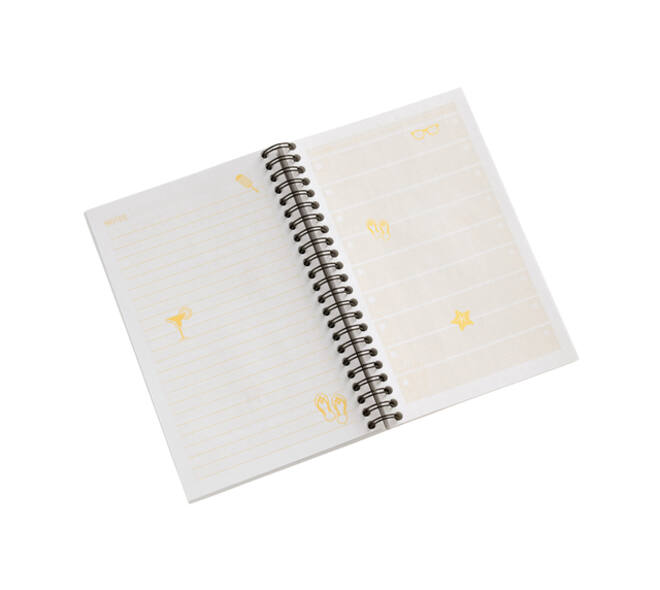 Things to do Djois Atlanta recycled papier Summer 195x125mm 100 vel 70gr geel 2 stuks