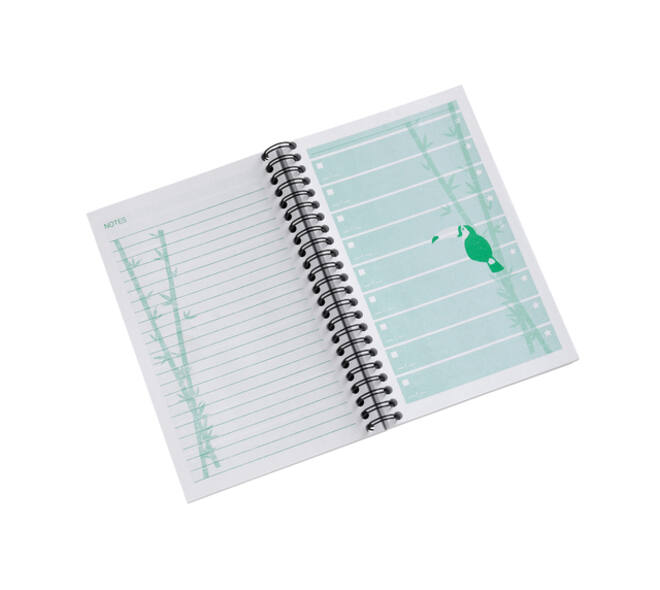 Things to do Djois Atlanta recycled papier Jungle 125x195mm 100 vel 70gr groen 2 stuks