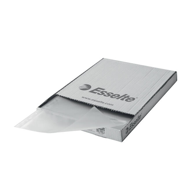 Showtas Esselte recycle PP A4 70µ 11-gaats transparant 100 stuks
