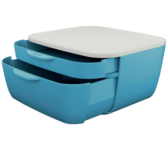 Ladenblok Leitz Cosy 2 laden blauw
