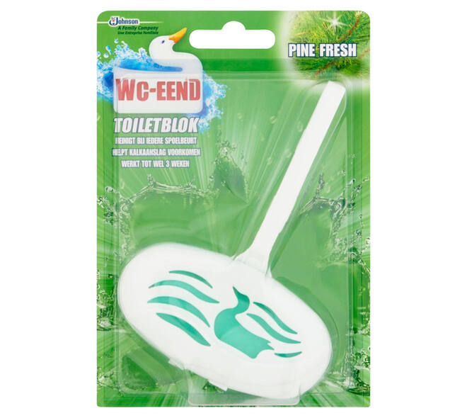 Toiletblok Wc-Eend met houder Pine Fresh