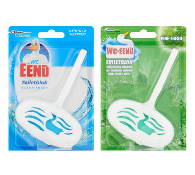 Toiletblok Wc-Eend met houder Ocean Fresh