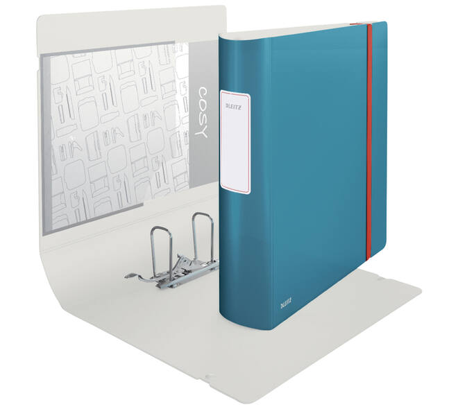 Ordner Leitz Cosy Active 180° 82mm PP A4 sereen blauw