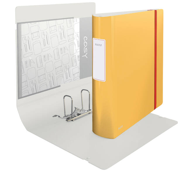 Ordner Leitz Cosy Active 180° 82mm PP A4 warm geel