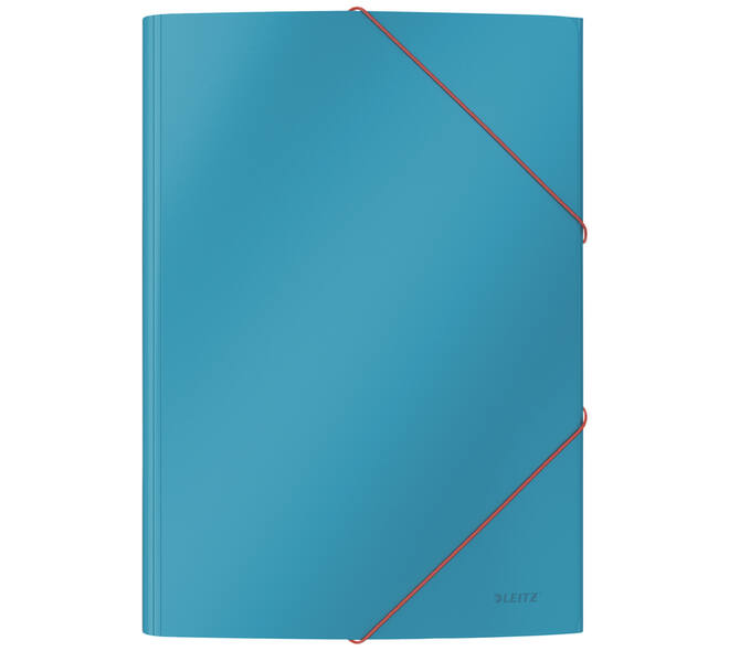 Elastomap Leitz Cosy A4 3-kleps blauw