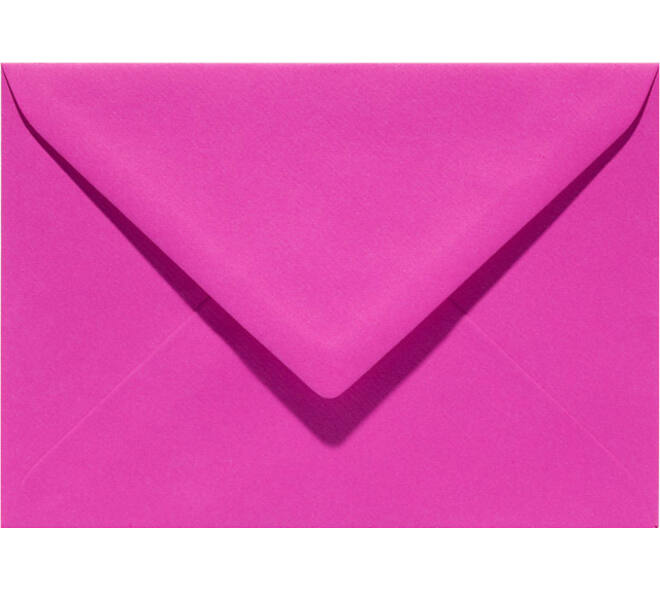 Envelop Papicolor EA5 156x220mm felroze pak à 6 stuks
