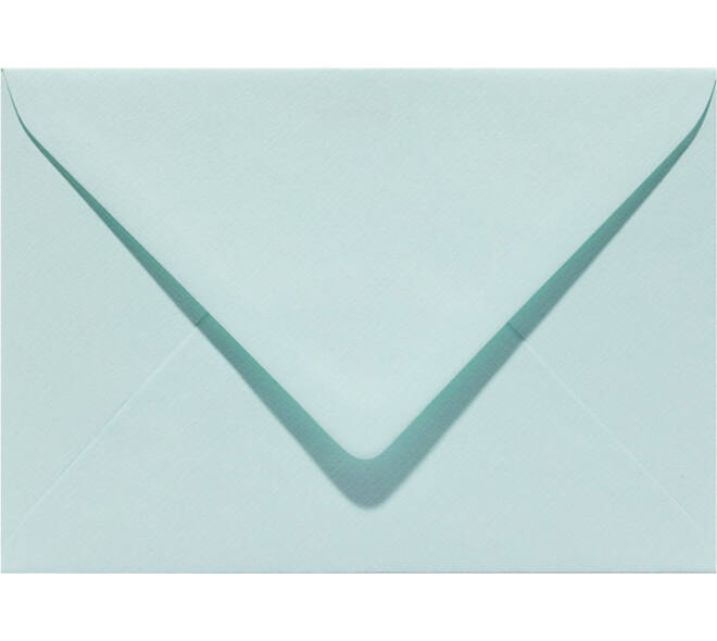Envelop Papicolor EA5 156x220mm zeegroen pak à 6 stuks