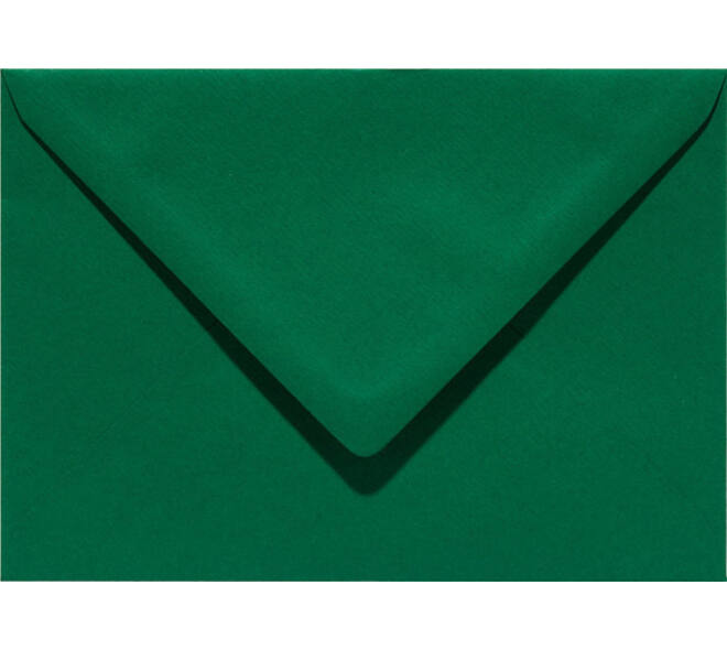 Envelop Papicolor EA5 156x220mm dennegroen pak à 6 stuks
