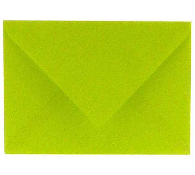 Envelop Papicolor EA5 156x220mm appelgroen pak à 6 stuks