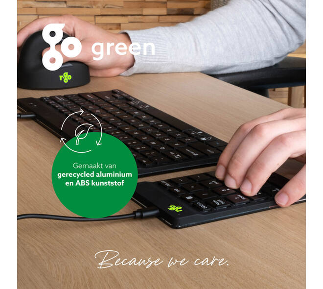 Toetsenbord R-Go Ergonomisch Numpad Break Draad