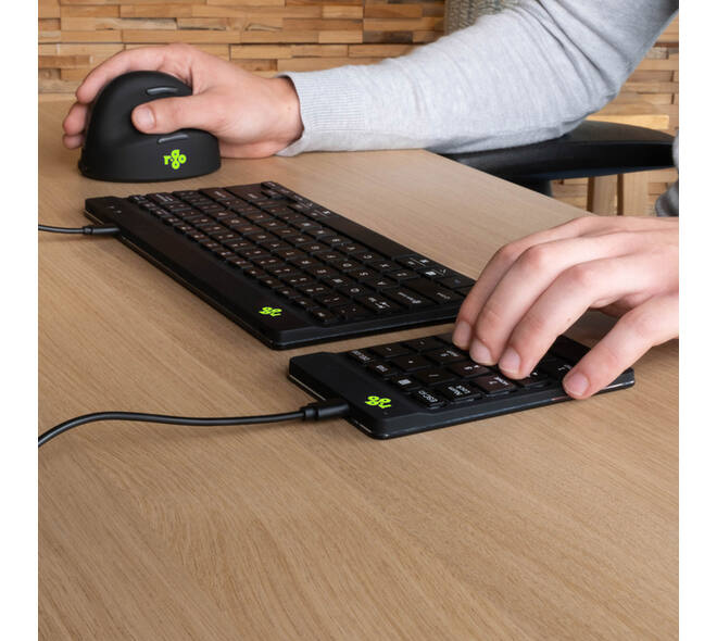 Toetsenbord R-Go Ergonomisch Numpad Break Draad