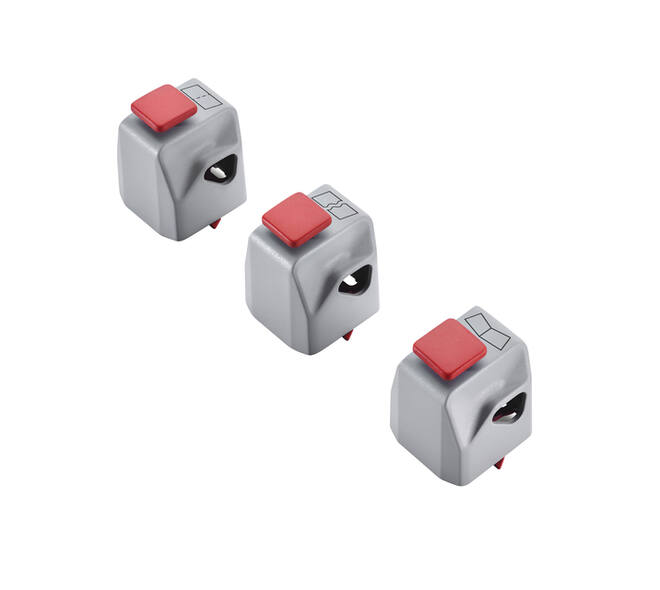 Creatiefset snijmachinekoppen voor Dahle 508 met driehoekige glijstang