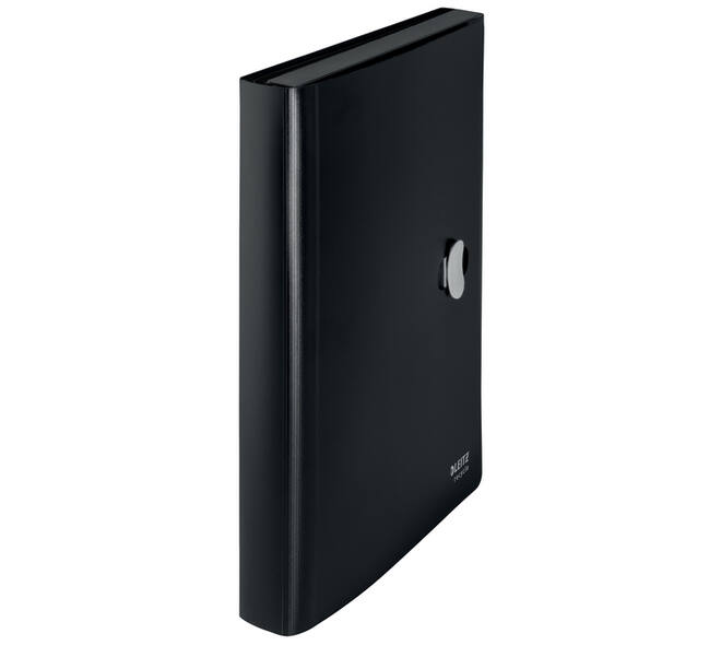 Projectmap Leitz Recycle A4 5-vaks PP zwart
