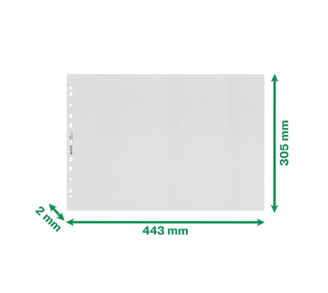 Showtas Leitz Recycle PP A3 11-gaats transparant 25 stuks