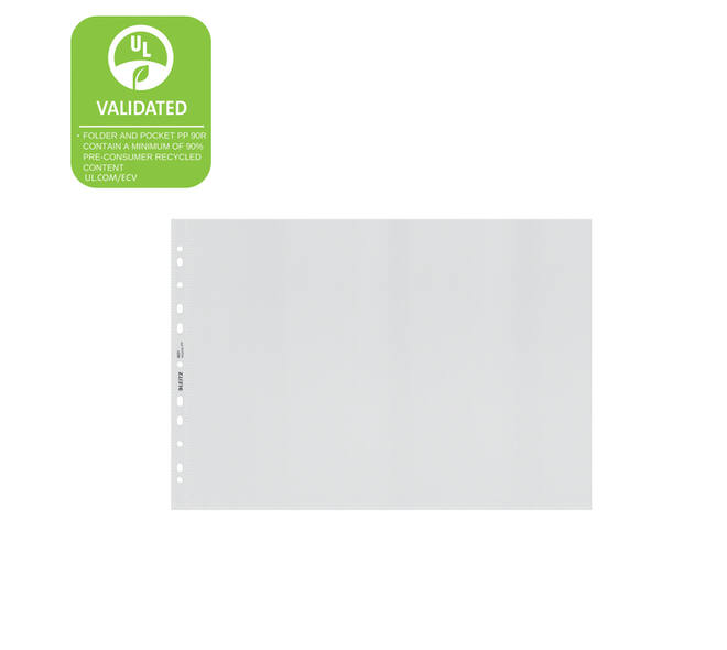 Showtas Leitz Recycle PP A3 11-gaats transparant 25 stuks