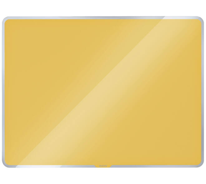 Glasbord Leitz Cosy magnetisch 600x400mm geel