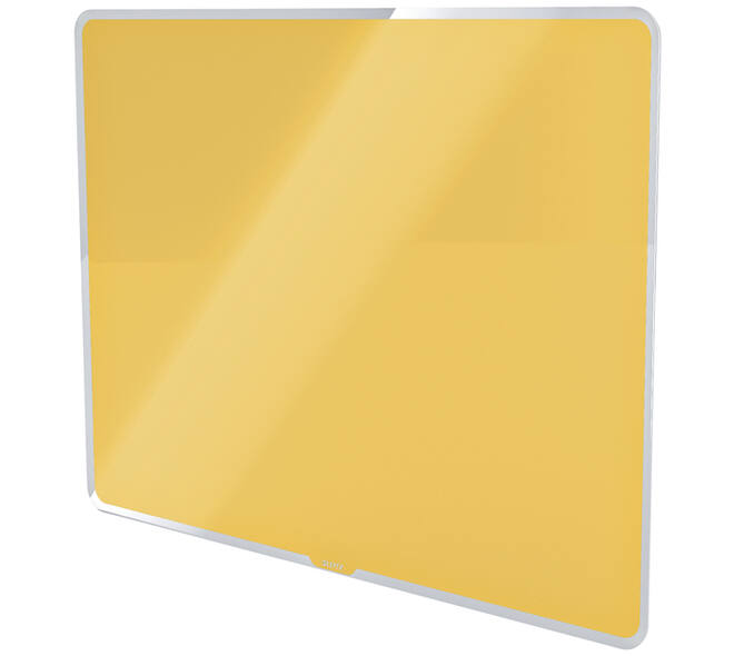 Glasbord Leitz Cosy magnetisch 600x400mm geel