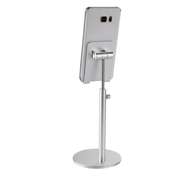 Telefoonstandaard Neomounts DS10200SL1 in hoogte verstelbaar zilver