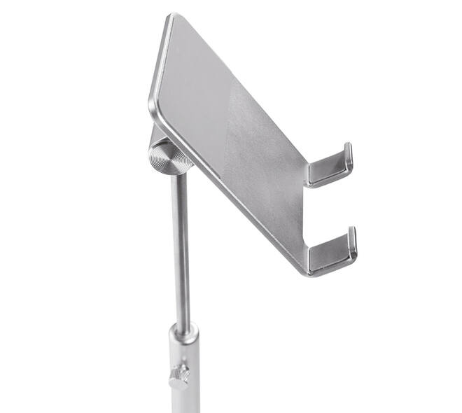 Telefoonstandaard Neomounts DS10200SL1 in hoogte verstelbaar zilver