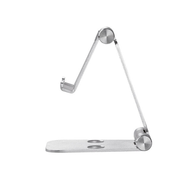 Telefoonstandaard Neomounts DS10-160SL1 opvouwbaar zilver