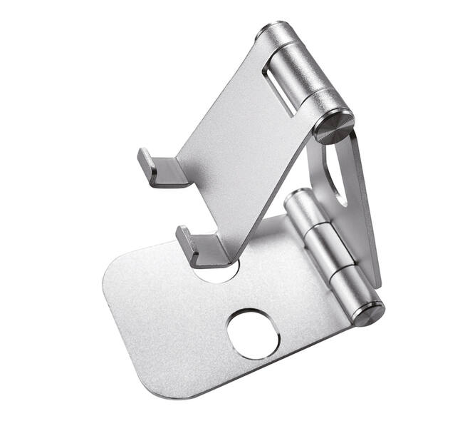 Telefoonstandaard Neomounts DS10-160SL1 opvouwbaar zilver