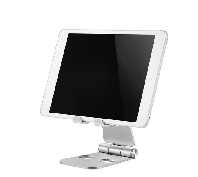 Telefoonstandaard Neomounts DS10-160SL1 opvouwbaar zilver