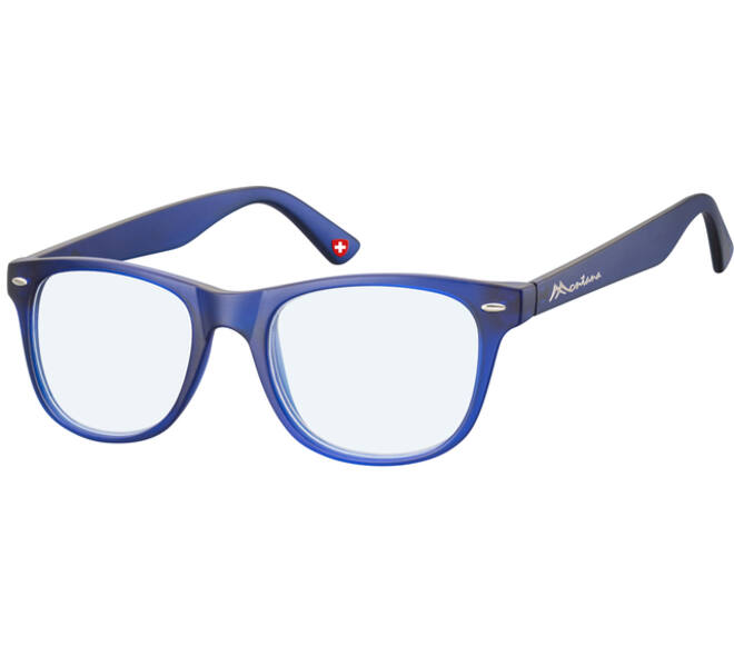 Leesbril Montana +2.00 dtp blue light filter blauw