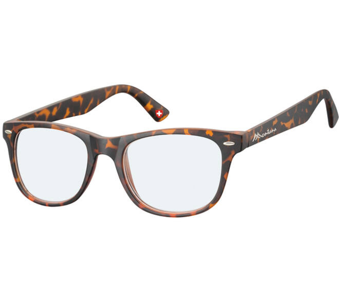 Leesbril Montana +1.00 dpt blue light filter turtle