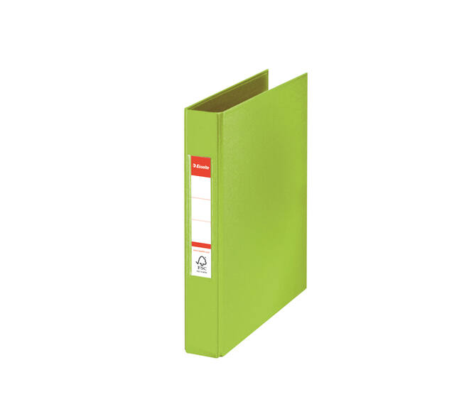 Ringband Esselte VIVIDA A5  25mm 30% gerecycled PP folie groen