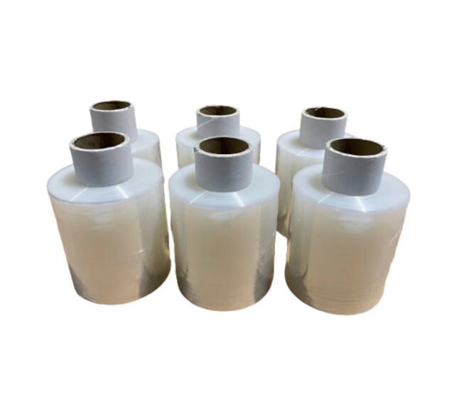 Wikkelfolie iezzy 100mmx250m 20mu transparant