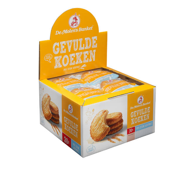 Koeken De Molen Gevulde koeken 30x50gr