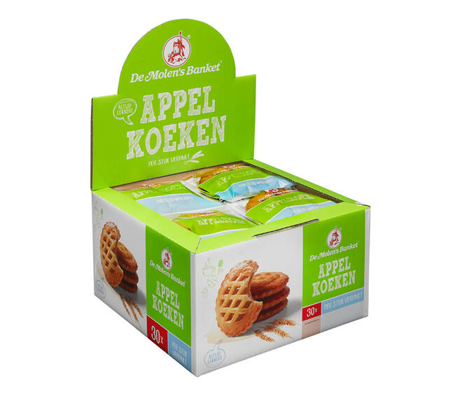 Koeken De Molen Appelkoek 30x50gr