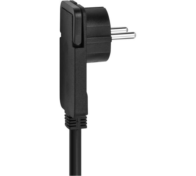 Stekkerdoos Brennenstuhl Comfort Plus 6vdig incl platte stekker 2m zw