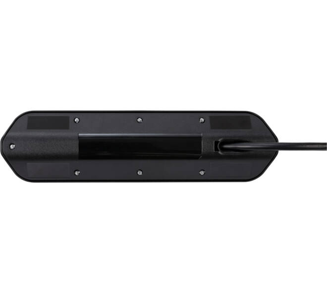 Stekkerdoos Brennenstuhl bureau Estilo 4vdig incl 2 USB 2m zwart/zi