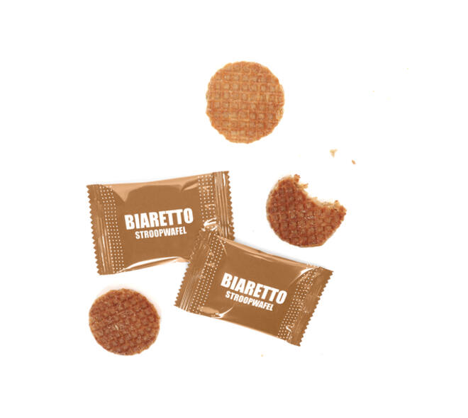Koffiekoekjes Biaretto stroopwafels 120 stuks