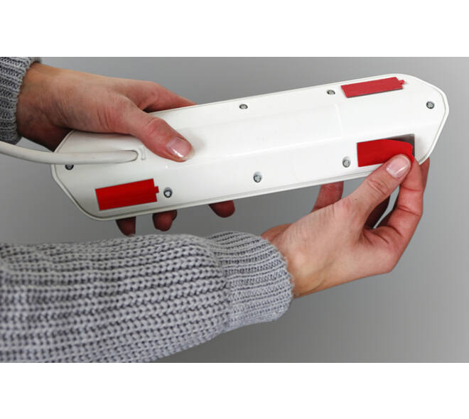 Stekkerdoos Brennenstuhl bureau Estilo 4vdig incl 2 USB 2m wit/zilver