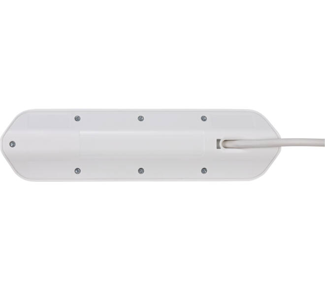 Stekkerdoos Brennenstuhl bureau Estilo 4vdig incl 2 USB 2m wit/zilver