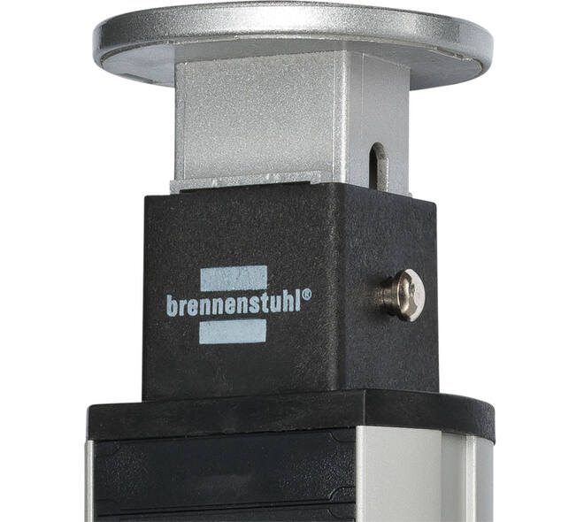 Stekkerdoos Brennenstuhl toren 3 voudig 2 meter zwart/zilver