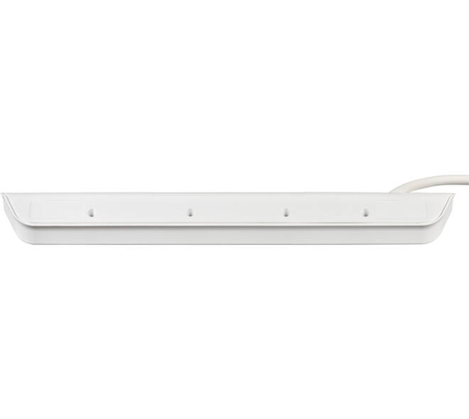 Stekkerdoos Brennenstuhl bureau Estilo 6vdig incl 2 USB 2m wit/zilver