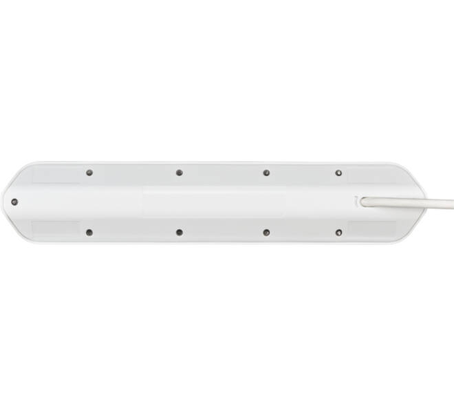 Stekkerdoos Brennenstuhl bureau Estilo 6vdig incl 2 USB 2m wit/zilver