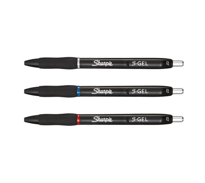 Gelschrijver Sharpie S-gel medium blauw