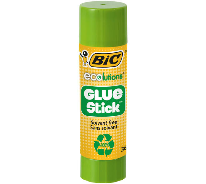 Lijmstift Bic ecolutions 36gr doos à 9+3 gratis