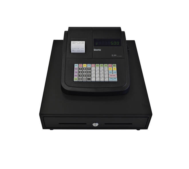 Kassa SAM4S ER-180U zwart