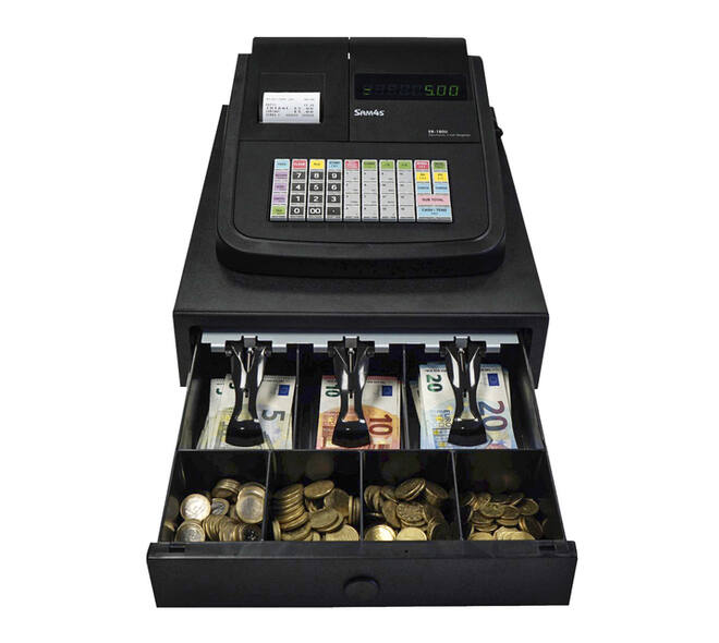 Kassa SAM4S ER-180U small zwart