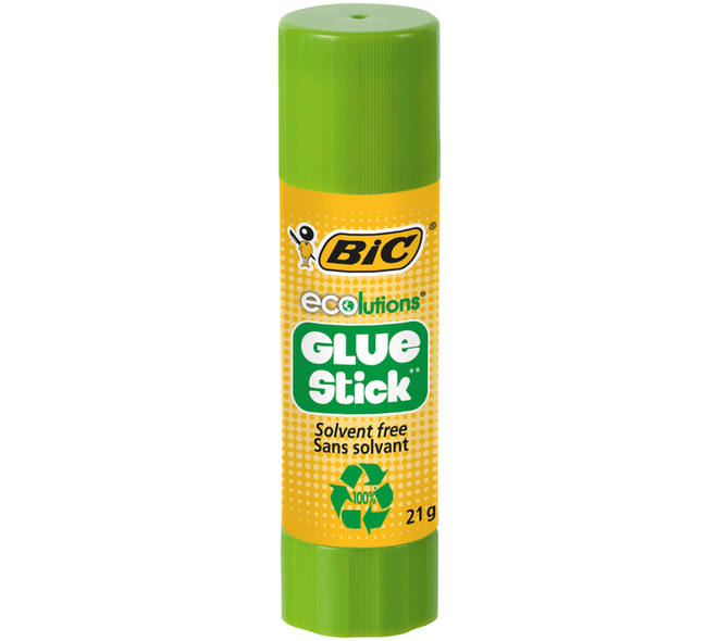 Lijmstift Bic ecolutions 21gr doos à 12+8 gratis