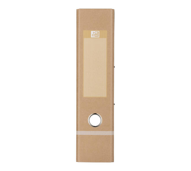 Ordner Oxford Touareg A4 80mm karton naturel/wit