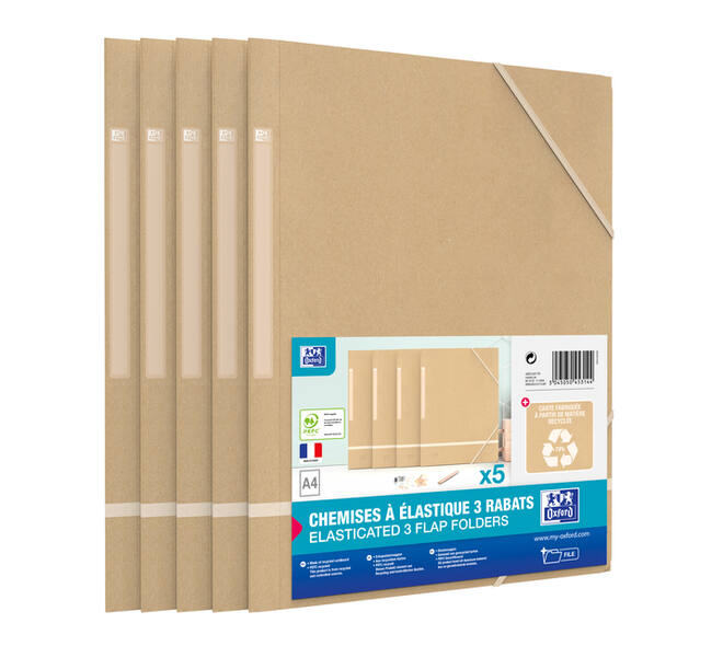 Elastomap Oxford Touareg A4 3-kleps 450gr 5 stuks