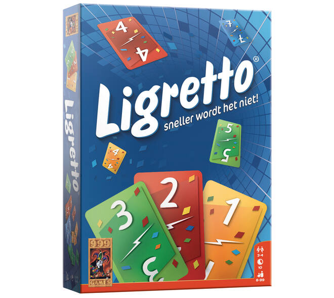 Spel Ligretto blauw