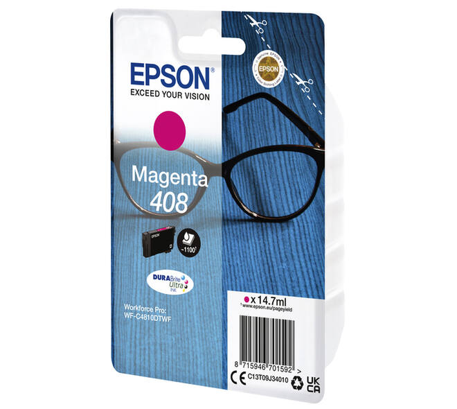 Inktcartridge Epson T09J340 408 rood